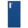Funda de silicona Nano Soft Touch TPU Evelatus para Samsung Galaxy Note 10 Azul