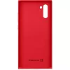Evelatus funda de silicona Nano Soft Touch TPU para Samsung Galaxy Note 10 roja
