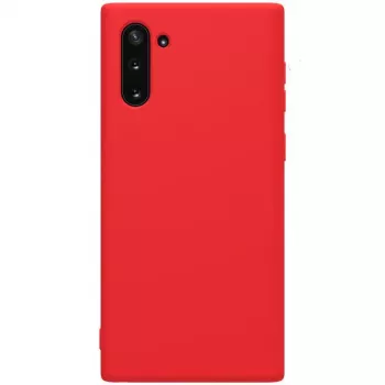 Evelatus funda de silicona Nano Soft Touch TPU para Samsung Galaxy Note 10 roja
