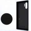 Evelatus Funda de silicona Premium Soft Touch negra para Samsung Galaxy Note 10 Plus