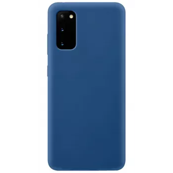 Evelatus Samsung Galaxy Note 20 Funda de silicona Nano Soft Touch TPU azul