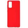 Evelatus Samsung Galaxy Note 20 Funda de silicona nano Soft Touch TPU roja