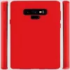 Evelatus Samsung Galaxy Note 9 Funda de silicona Nano Soft Touch TPU roja