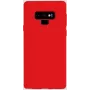 Evelatus Samsung Galaxy Note 9 Funda de silicona Nano Soft Touch TPU roja