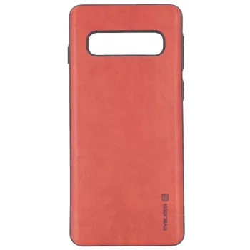 Evelatus Funda trasera Kuton Marrón para Samsung Galaxy S10