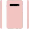 Funda de silicona nano Evelatus para Samsung Galaxy S10+ Soft Touch TPU beige