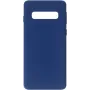 Evelatus Samsung Galaxy S10 funda de silicona Nano Soft Touch TPU azul medianoche