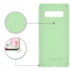 Evelatus Samsung Galaxy S10 Funda de silicona nano Soft Touch TPU menta