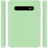 Evelatus Samsung Galaxy S10 Funda de silicona nano Soft Touch TPU menta