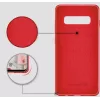 Evelatus Samsung Galaxy S10 Funda Nano de Silicona Soft Touch TPU Rojo