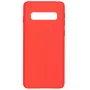 Funda de silicona Nano Soft Touch TPU Evelatus para Samsung Galaxy S10 Roja