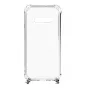 Evelatus Funda de Silicona Transparente con Cordón de TPU para Samsung Galaxy S10 Space Gray