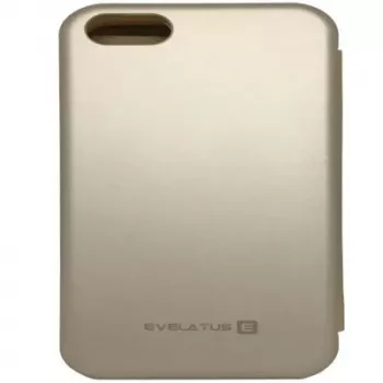 Evelatus Funda tipo libro para Samsung Galaxy S10e dorado