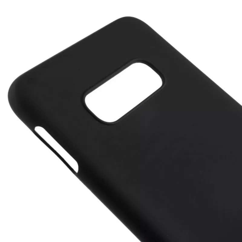 Evelatus Funda de silicona Nano Soft Touch TPU para Samsung Galaxy S10e negra