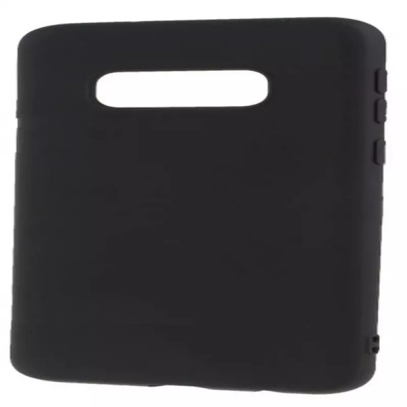 Evelatus Funda de silicona Nano Soft Touch TPU para Samsung Galaxy S10e negra