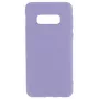 Evelatus Funda de silicona nano para Samsung Galaxy S10e Soft Touch TPU azul