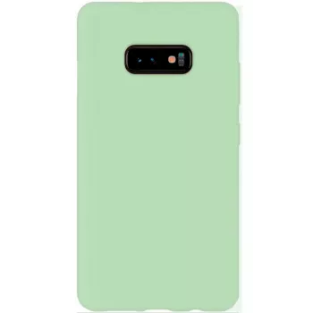 Evelatus Samsung Galaxy S10e Funda de silicona Nano Soft Touch TPU menta