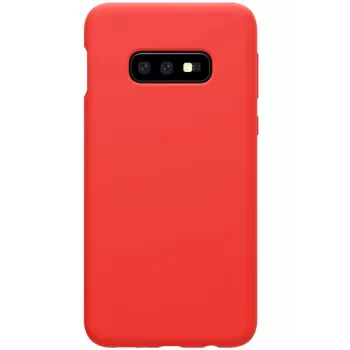 Evelatus Samsung Galaxy S10e Nano Silicone Case Soft Touch TPU Rojo