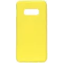 Evelatus Funda de silicona nano Soft Touch TPU para Samsung Galaxy S10e amarilla