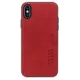 Evelatus Samsung Galaxy S10e Shooter Red Funda híbrida protectora con soporte y anillo para el dedo