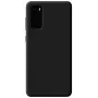 Evelatus Funda de silicona Premium Soft Touch negra para Samsung Galaxy S20