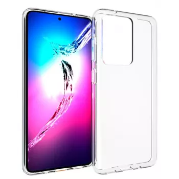 Evelatus Funda de silicona transparente para Samsung Galaxy S20 Ultra 1,5mm TPU
