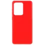 EVELATUS Samsung Galaxy S20 Ultra Nano Silicone Case Soft Touch TPU Rojo