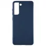 Evelatus Samsung Galaxy S21 FE Funda de silicona Nano Soft Touch TPU azul