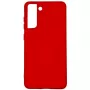 Evelatus Samsung Galaxy S21 FE Funda de silicona nano Soft Touch TPU Rojo