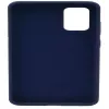 Evelatus Funda de silicona Premium Soft Touch para Samsung Galaxy S21 Plus azul medianoche