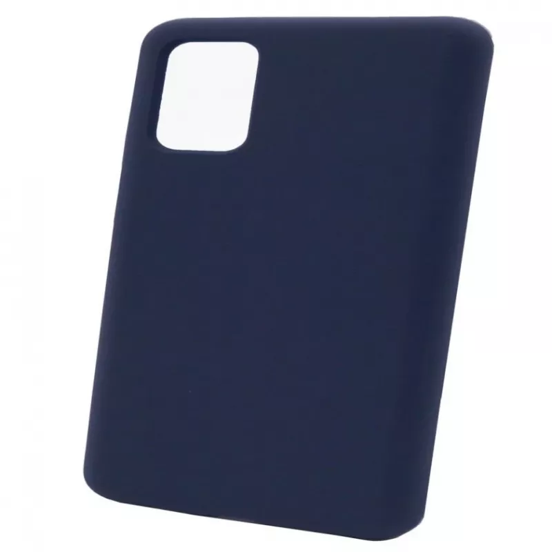 Evelatus Funda de silicona Premium Soft Touch para Samsung Galaxy S21 Plus azul medianoche