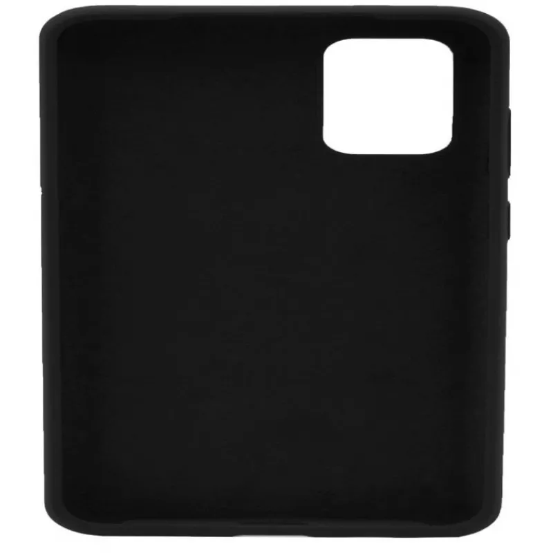 Evelatus Funda de silicona Soft-Touch Premium para Samsung Galaxy S21 Ultra Negra