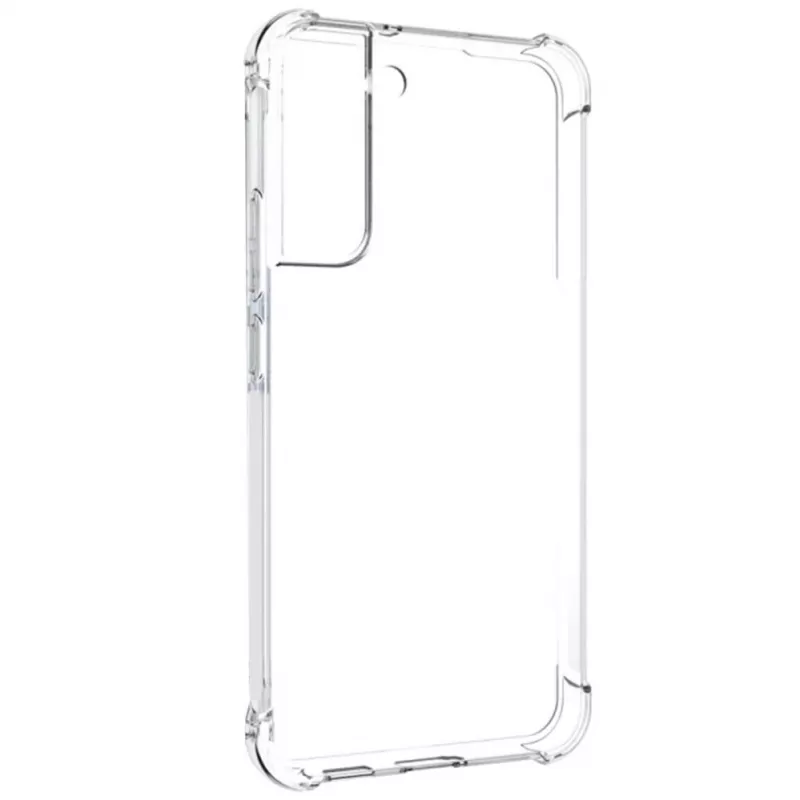 Evelatus Samsung Galaxy S22 Plus Funda de silicona TPU transparente antichoque militar