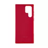 Evelatus Samsung Galaxy S22 Ultra Funda de silicona nano Soft Touch TPU Rojo