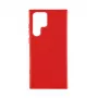 Evelatus Samsung Galaxy S22 Ultra Funda de silicona nano Soft Touch TPU Rojo