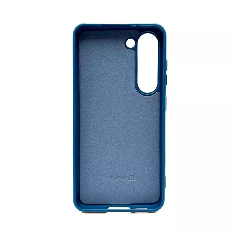 Evelatus Samsung Galaxy S23 Plus Funda de silicona Nano Soft Touch TPU azul medianoche