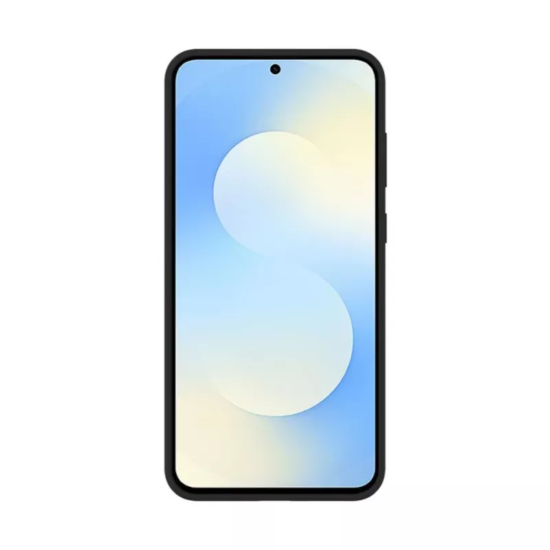 Evelatus Samsung Galaxy S25 FE Funda de silicona soft-touch magnética premium Negra