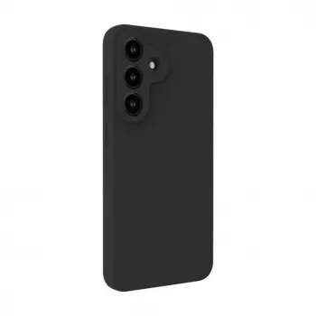 Evelatus Funda de silicona Soft Touch magnética Premium para Samsung Galaxy S26 FE Negro