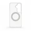 Evelatus Funda híbrida con MagSafe PC+TPU soporte metálico 360 para Samsung Galaxy S26 Transparente