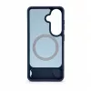 Evelatus Funda MagSafe de goma con soporte para Samsung Galaxy S26, azul marino