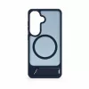 Evelatus Funda MagSafe de goma con soporte para Samsung Galaxy S26, azul marino
