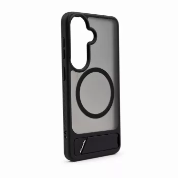 Evelatus Funda MagSafe engomada con soporte para Samsung Galaxy S26 Negro