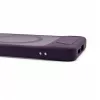 Evelatus Funda MagSafe de goma con soporte para Samsung Galaxy S26, lila