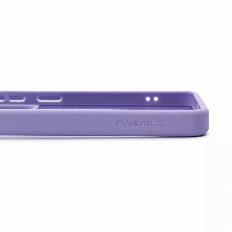 Evelatus Samsung Galaxy S26 Funda Shield con MagSafe y soporte, anillo mate, Lila lavanda