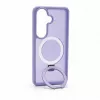 Evelatus Samsung Galaxy S26 Funda Shield con MagSafe y soporte, anillo mate, Lila lavanda