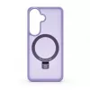 Evelatus Samsung Galaxy S26 Funda Shield con MagSafe y soporte, anillo mate, Lila lavanda
