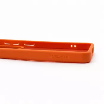 Evelatus Funda Shield para Samsung Galaxy S26 con MagSafe y soporte, anillo mate, naranja