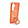 Evelatus Funda Shield para Samsung Galaxy S26 con MagSafe y soporte, anillo mate, naranja