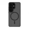 Funda híbrida con imán Evelatus para Samsung Galaxy S26 Ultra, PC+TPU, negra