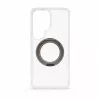 Evelatus Funda híbrida con MagSafe PC+TPU y soporte metálico 360 para Samsung Galaxy S26 Ultra, transparente